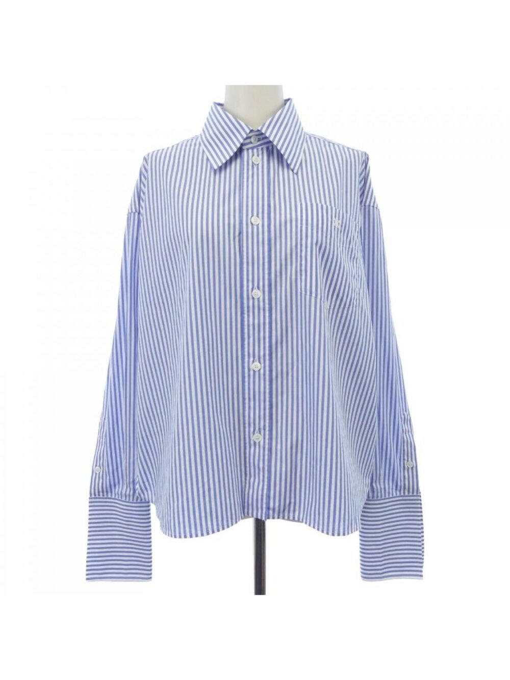 Celine Cropped Shirt White
